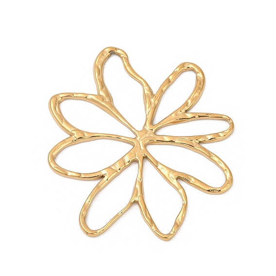 304 подвески из нержавеющей стали, ионное покрытие (ip), цветок