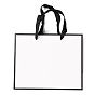 Rectangle Paper Bags, with Handles, for Gift Bags and Shopping Bags