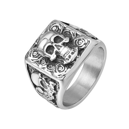 Skull Stainless Steel Ring
