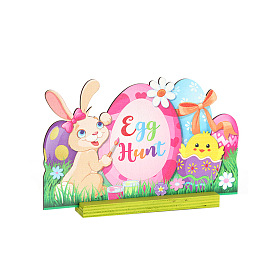 Easter Egg & Rabbit & Chick Tabletop Display Decorations