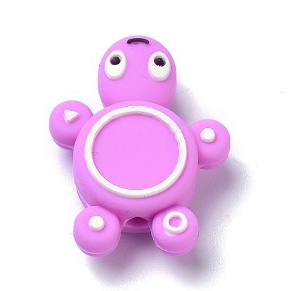 Silicone Focal Beads, Turtle