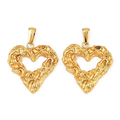 Текстурированные 304 подвески из нержавеющей стали, шарма сердца