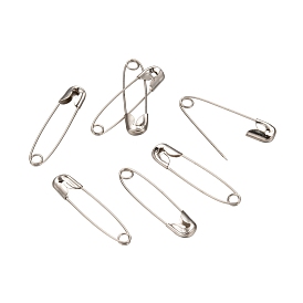 Iron Safety Pins, 31x6.5mm, Hole: 4mm