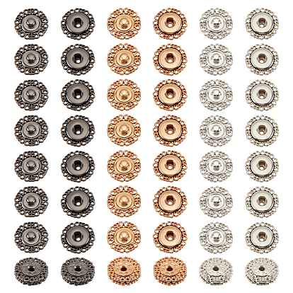 30шт. 3 цвета кнопки из сплава и латуни, нажимать на кнопки, кнопки для одежды, для костюма куртка пальто аксессуары