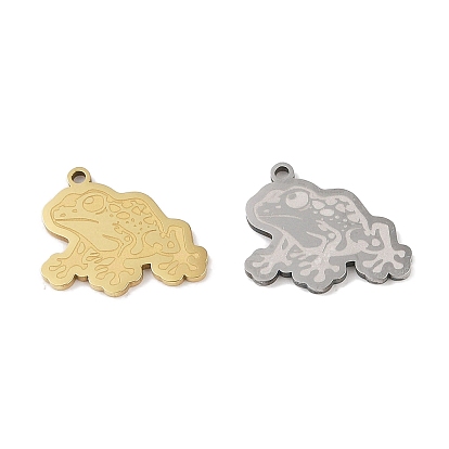 201 подвески из нержавеющей стали, очарование лягушки