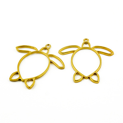 Подвесные подвески из сплава, для diy уф смолы, черепаха