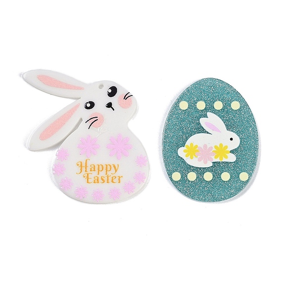 Акриловые подвески на пасхальную тематику