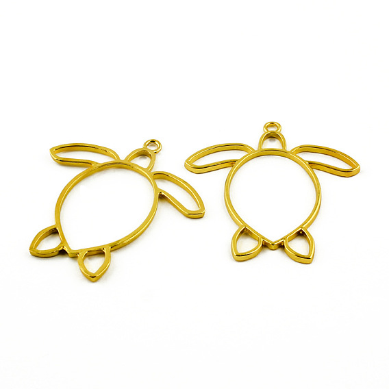 Подвесные подвески из сплава, для diy уф смолы, черепаха