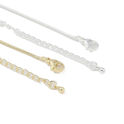 Латунные круглые ожерелья в виде змей