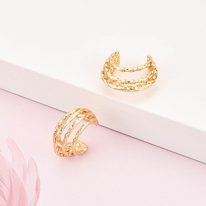 Латунь манжеты серьги, арка