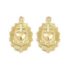 Латунные подвески, святое сердце, долговечный, стойки покрытие