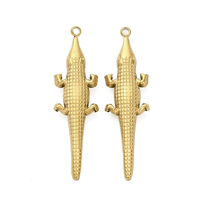 304 подвески из нержавеющей стали, ионное покрытие (ip), крокодил очарование