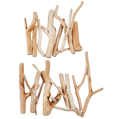 130G Y-shaped Driftwood Pieces, for Crafts Frames Wreath Surf Art Beach Decor