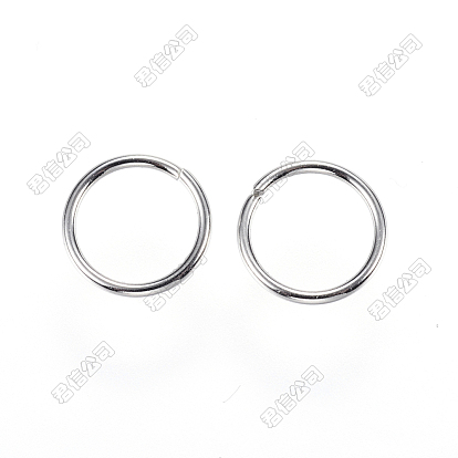 2000Pcs 304 Stainless Steel Jump Rings, Open Jump Rings, Round Ring