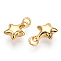 Messing Charme, mit Ringe springen, Nickel frei, Stern