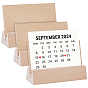 3 Bags Wooden Table Card Holder, Rectangle