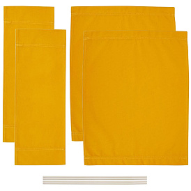 2 замена стульев из ткани, с 2 деревянными палочками, на кресло директора, сиденье и спинка кресла для макияжа