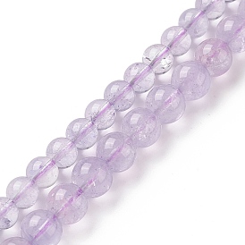 Chapelets de perles naturelles améthyste, ronde