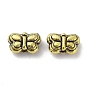 Tibetan Style Alloy Beads, Cadmium Free & Lead Free, Butterfly
