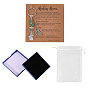 1chip de gema pc con 201 llaveros con dije de acero inoxidable, con llaveros divididos y tarjeta de papel, con 1pc cajas de embalaje de cartón, 1bolsas de organza pc