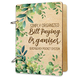 1 набор деревянных 2-кольцо папка-регистратор открытки фотоальбома обложка, 2 шт. Железо с вкладными листами переплетная книга шарнирные кольца