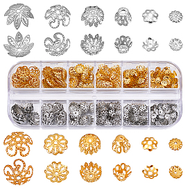 370 шт. 12 стили наборы железных бусин