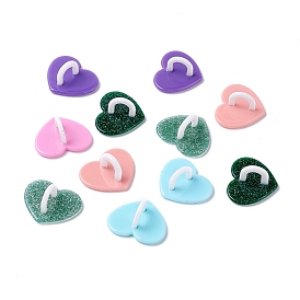 Акриловое кольцо для мобильного телефона, сердце с самоклеющейся, принадлежности для подставки для держателя пальца телефона