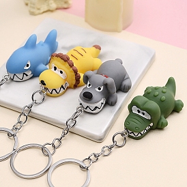 Resin Cartoon Keychain, Animals