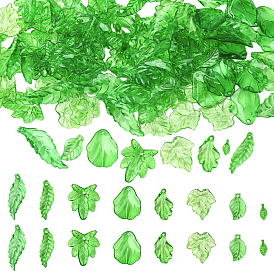 320 шт 8 стили прозрачные акриловые подвески, лист