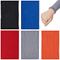 10Pcs 5 Colors Ribbing Pattern Polyester Oversleeves, Air Blower Terminals Oversleeves