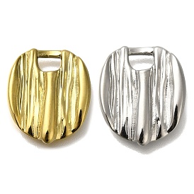 Ионное покрытие (ip) 304 подвески из нержавеющей стали, овальный шарм