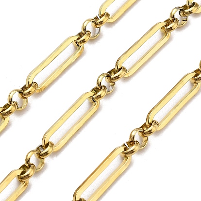 Ионное покрытие (ip) 304 цепи с овальными звеньями из нержавеющей стали, несварные, с катушкой, полированный