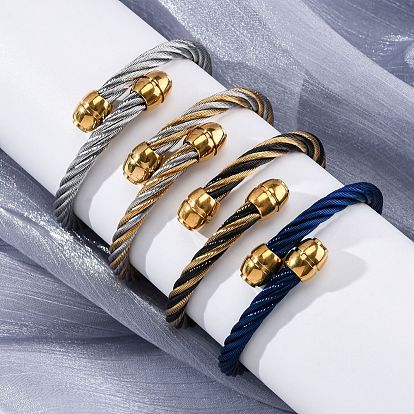 304 браслеты из нержавеющей стали для женщин, ионное покрытие (ip)