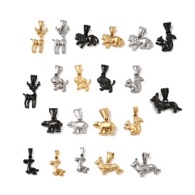 Тема животных 304 подвески из нержавеющей стали