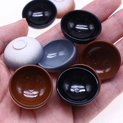 Plastic Bowl Model, Micro Landscape Home Kitchen Dollhouse Accessories, Pretending Prop Decorations