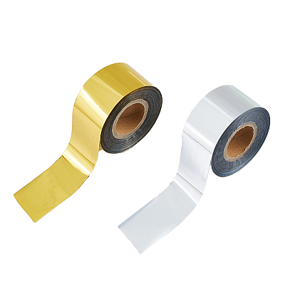 2 рулоны 2 цвета тиснение фольгой бумага, перенос фольги, бумага для лазерного принтера Elegance