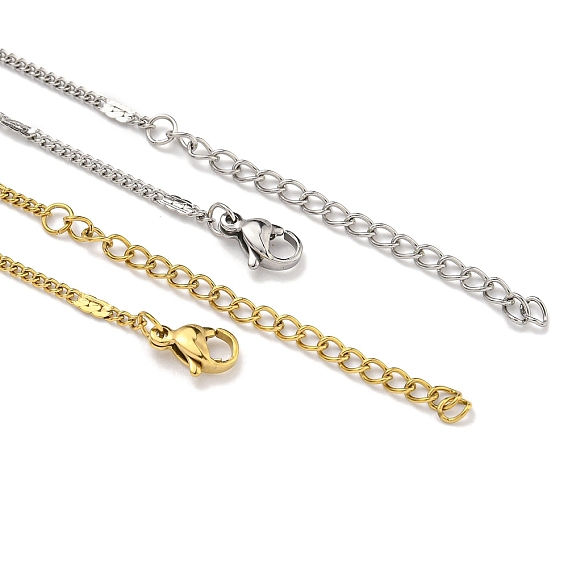 304 из нержавеющей стали Снаряженная цепи ожерелья