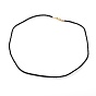 Nylon Cord Necklace Making, with 304 Stainless Steel Lobster Claw Clasps