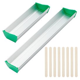 Черпак для нанесения алюминиевой эмульсии, с деревянными палочками для торта, для инструмента для нанесения покрытия шелкографии