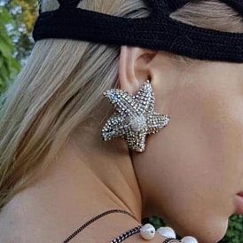Sparkling Starfish Earrings: Bold and Versatile Fashion Jewelry for Women