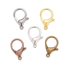 Alloy Lobster Claw Clasps, Parrot Trigger Clasps