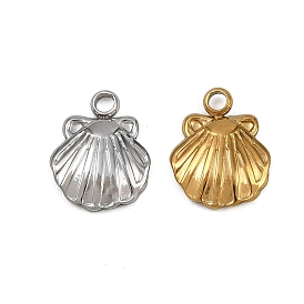 304 прелести нержавеющей стали, подвески в форме ракушек