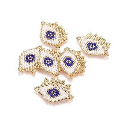 Японский бисер miyuki & toho ручной работы ссылки, Ткацкий станок, глаз