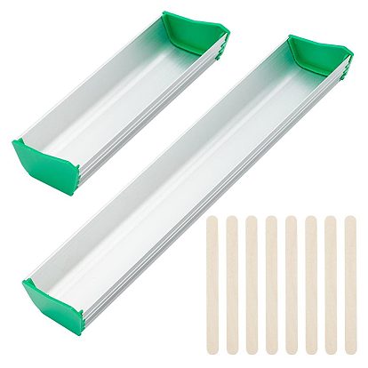 Черпак для нанесения алюминиевой эмульсии, с деревянными палочками для торта, для инструмента для нанесения покрытия шелкографии