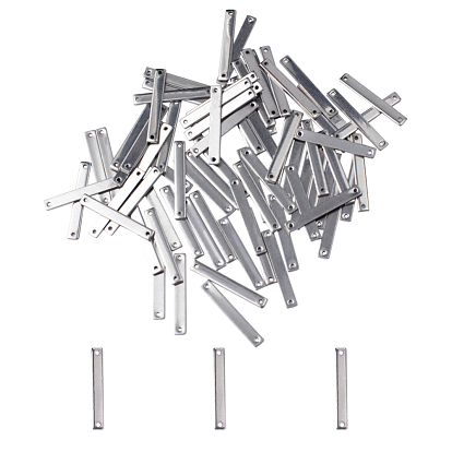 304 Stainless Steel Links, Rectangle