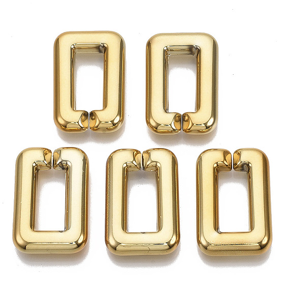 Пластиковые соединительные кольца ccb, разъемы для быстрой связи, для изготовления ювелирных крестиков, прямоугольные