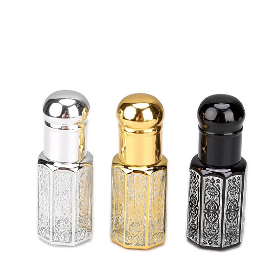 Стеклянные бутылки с роликовыми шариками, многоразовая бутылка эфирного масла, для личной гигиены