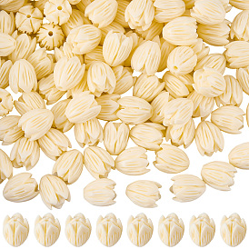 100шт. синтетические коралловые бусины, цветок