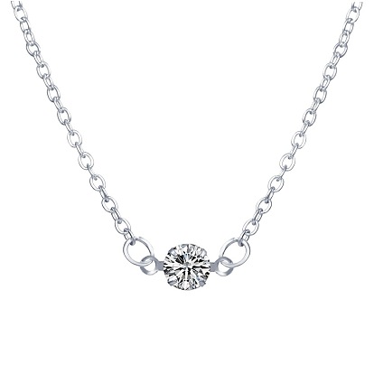 Vintage-inspired Diamond-studded Necklace for a Chic and Simple Look