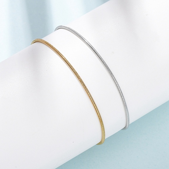 304 женские браслеты-змейки из нержавеющей стали